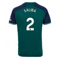 Arsenal William Saliba #2 3rd trikot 2023-24 Kurzarm